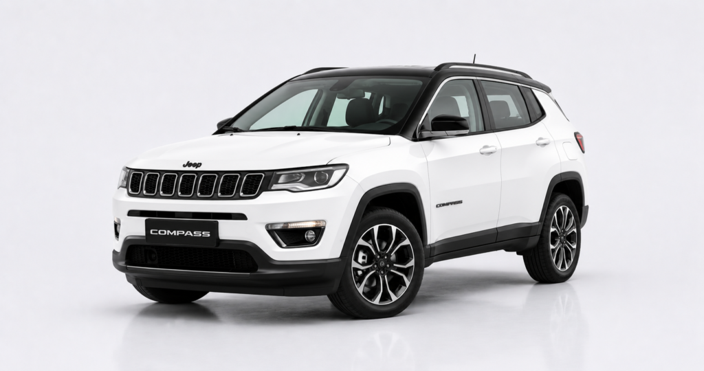 Jeep Compass self-drive car for rent at Gavson Business Park, Ghansoli