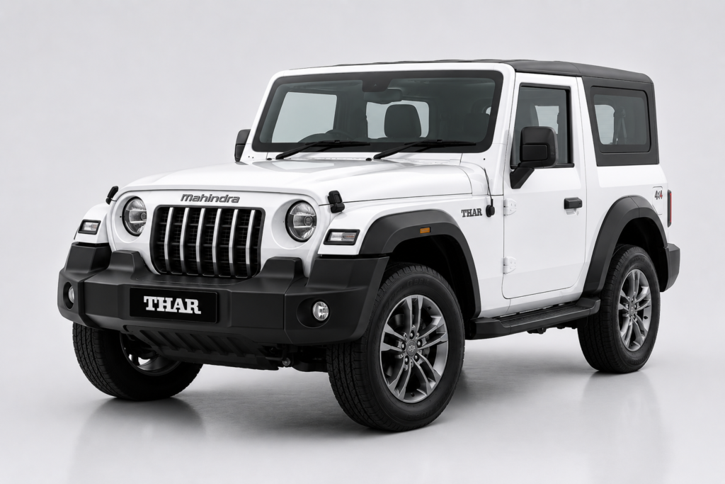 Mahindra Thar self-drive car for rent at Gavson Business Park, Ghansoli