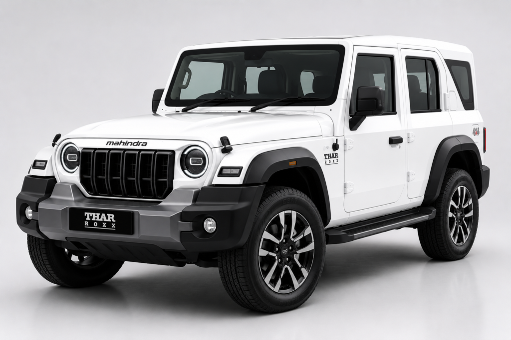 Mahindra Thar Roxx self-drive car for rent at Gavson Business Park, Ghansoli