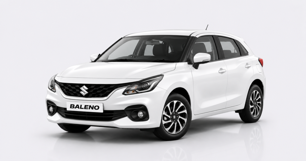 Maruti Suzuki Baleno self-drive car for rent at Gavson Business Park, Ghansoli