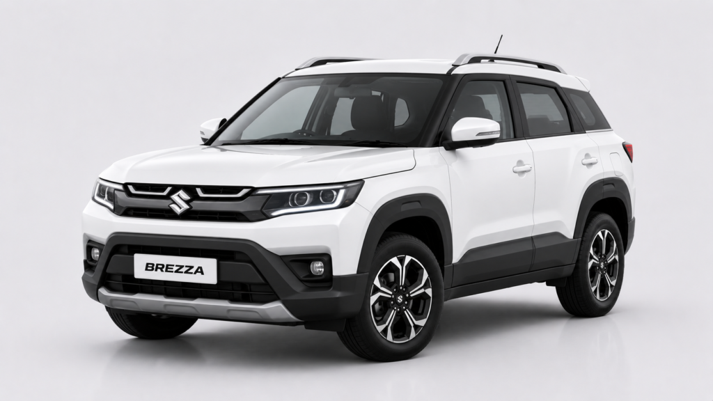 Maruti Suzuki Brezza self-drive car for rent at Gavson Business Park, Ghansoli