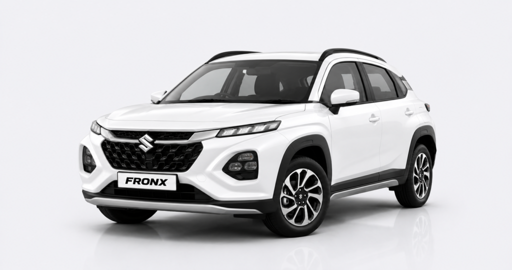 Maruti Suzuki Fronx car on rent - Car Rent Pe