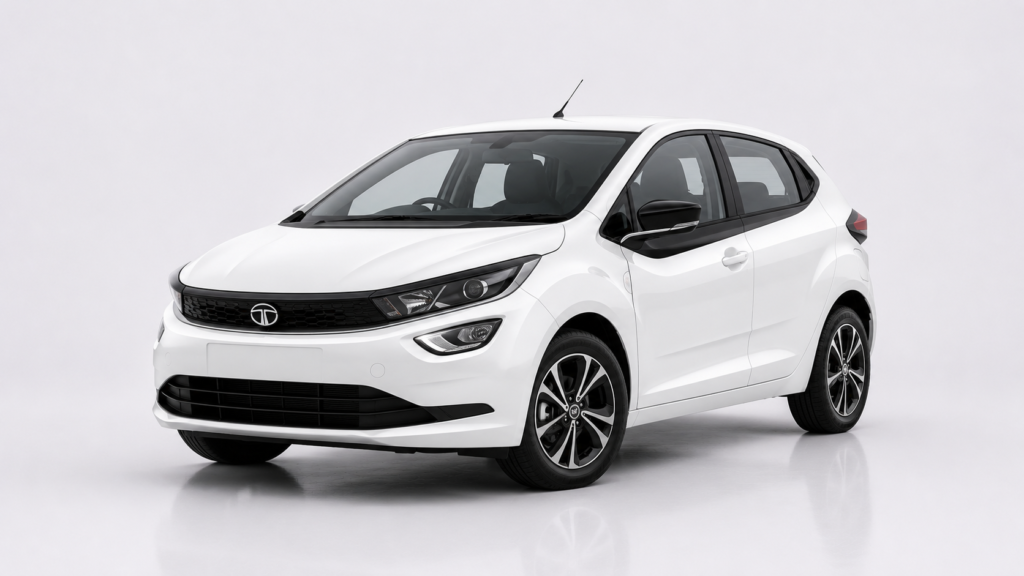 Tata Altroz self-drive car for rent at Gavson Business Park, Ghansoli