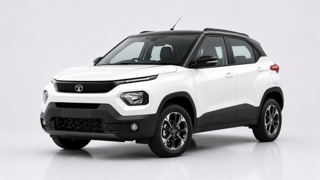 Tata Punch self-drive car for rent at Gavson Business Park, Ghansoli