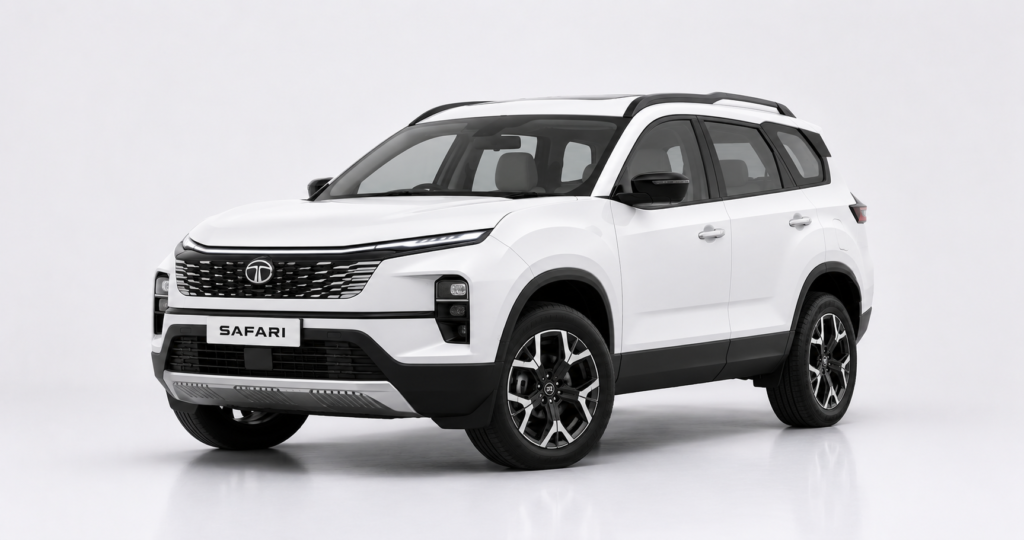 Tata Safari self-drive car for rent at Gavson Business Park, Ghansoli
