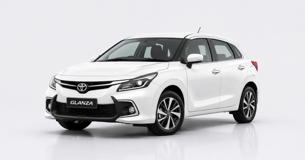 Toyota Glanza car on rent - Car Rent Pe